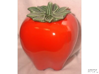 McCOY RED APPLE COOKIE JAR